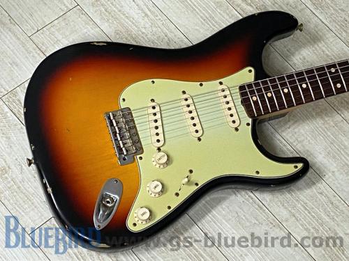 Fender Custom Shop 1960 Stratocaster Relic 3-Color Sunburst 2007年製